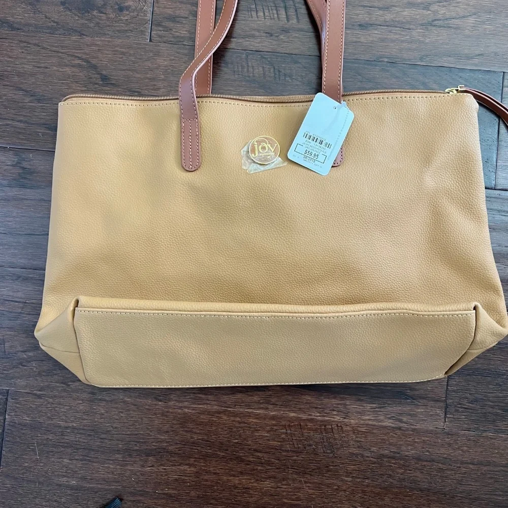 Joy Mangano 3 Piece Travel Tote, Cross Body, Shoulder Bag - Picture 4 of 13